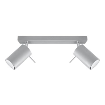 Spot de plafond RING 2xGU10/10W/230V