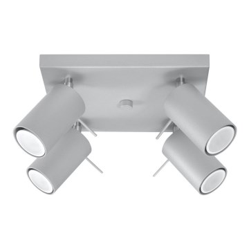 Spot de plafond RING 4xGU10/10W/230V