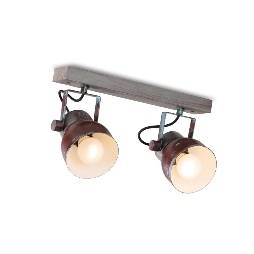 Spot de plafond VIANA 2xE27/60W/230V