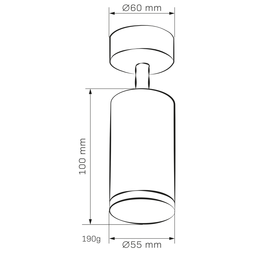 Spot LED RGBW dimmable pour salle de bains TURYN 1xGU10/6W/230V 3000K IP44 noir + télécommande