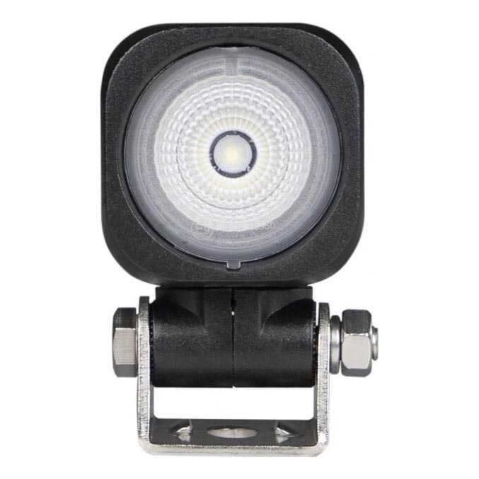 Spot de voiture BLACK LED/10W/10-30V IP69 5700K carré