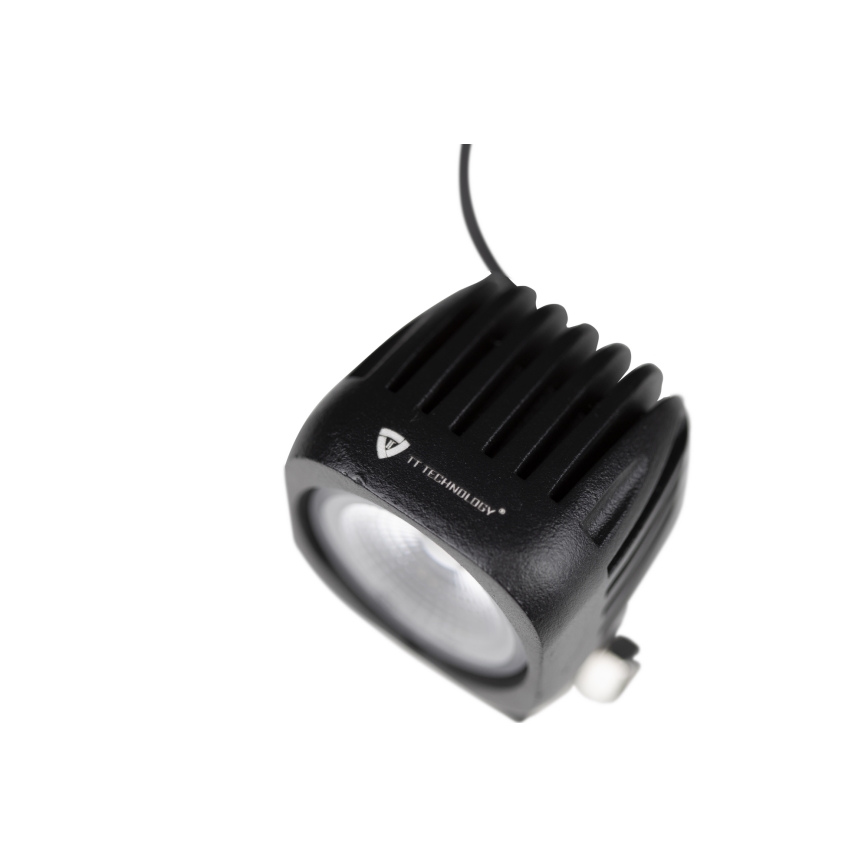 Spot de voiture BLACK LED/10W/10-30V IP69 5700K carré