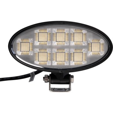 Spot de voiture BLACK LED/160W/10-30V IP69 5700K ovale
