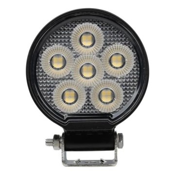 Spot de voiture BLACK LED/24W/10-30V IP69 5700K arrondi
