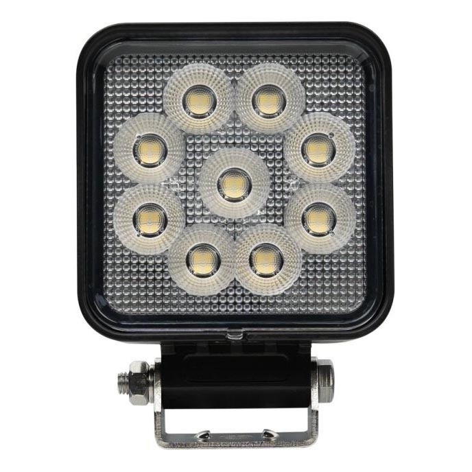 Spot de voiture BLACK LED/36W/10-30V IP69 5700K carré