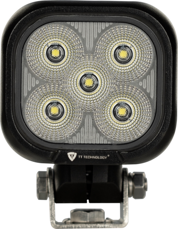 Spot de voiture BLACK LED/50W/10-30V IP69 5700K carré