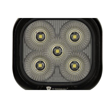 Spot de voiture BLACK LED/50W/10-30V IP69 5700K carré