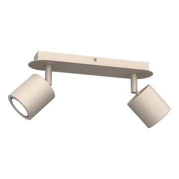 Spot DEMIA 2x GU10/8W/230V beige