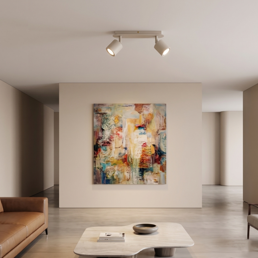 Spot DEMIA 2x GU10/8W/230V beige