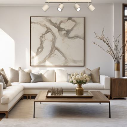 Spot DEMIA 4xGU10/8W/230V beige