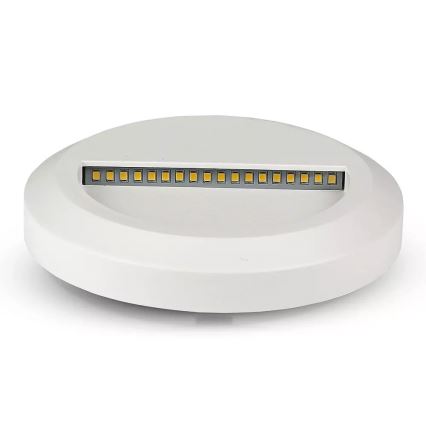 Spot d'escalier LED LED/2W/100-240V 4000K IP65 blanc