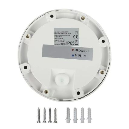 Spot d'escalier LED LED/2W/100-240V 4000K IP65 blanc