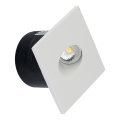 Spot d'escalier LED LED/3W/230V 3000K blanc