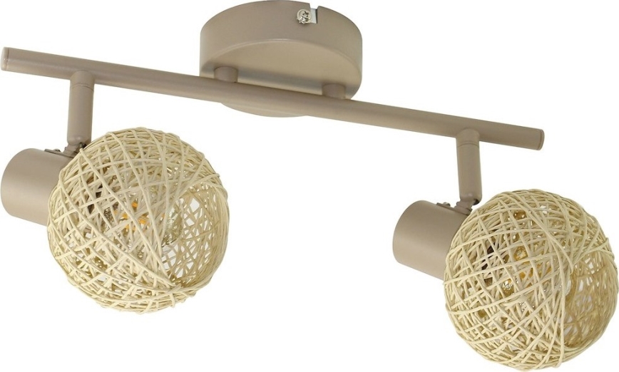 Spot DEX 2xE14/10W/230V beige/crème