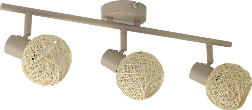 Spot DEX 3xE14/10W/230V beige/crème