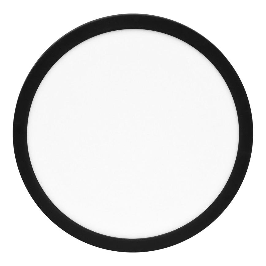 Spot encastrable à intensité variable avec détecteur LEXA LED/12/18/24W/230V 3000/4000/6000K d. 30 cm noir