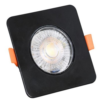 Spot encastrable à intensité variable KENT LED/3/5/7W/230V3000/4000/6000K 9x9 cm noir