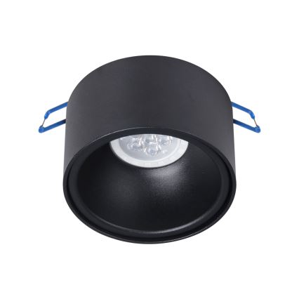 Spot encastrable BALI 1xGU5,3/MR16/25W/12V arrondi noir