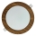 Spot encastrable CIRCLE LED/12W/230V 4200K d. 16,7 cm marron
