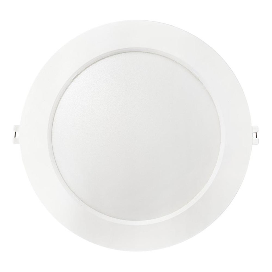 Spot encastrable CIRCLE LED/18W/230V 4000K d. 22 cm blanc