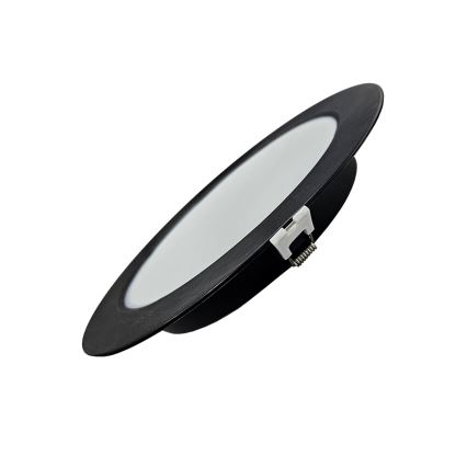 Spot encastrable CIRCLE LED/18W/230V 4000K d. 22 cm noir