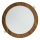 Spot encastrable CIRCLE LED/18W/230V 4200K d. 22 cm marron