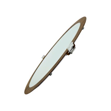 Spot encastrable CIRCLE LED/24W/230V 4200K d. 29,6 cm marron
