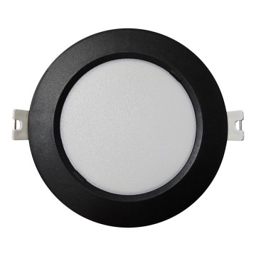 Spot encastrable CIRCLE LED/6W/230V 4000K d. 12 cm noir