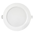 Spot encastrable CIRCLE LED/9W/230V 4000K d. 14,5 cm blanc