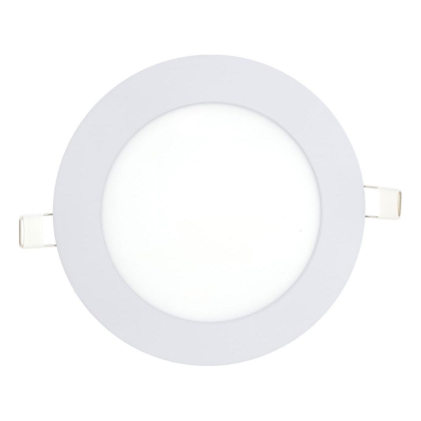 Spot encastrable CIRCLE LED/9W/230V 6500K d. 14,5 cm blanc