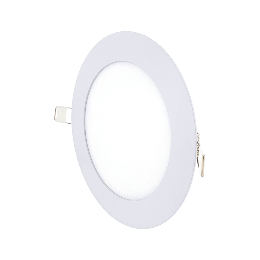 Spot encastrable CIRCLE LED/9W/230V 6500K d. 14,5 cm blanc