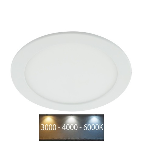 Spot encastrable de salle de bain LED LED/18W/230V 3000/4000/6000K IP44