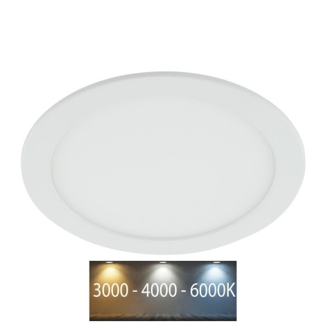 Spot encastrable de salle de bain LED LED/24W/230V 3000/4000/6000K IP44