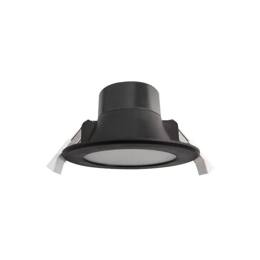 Spot encastrable de salle de bain LED LED/7W/230V 4000K noir IP44