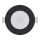 Spot encastrable de salle de bain LORI LED/4,5W/230V IP65 2700/4000K d. 8,5 cm noir