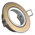 Spot encastrable EAST OPAL 1xGU10/8W/230V d. 8,5 cm doré
