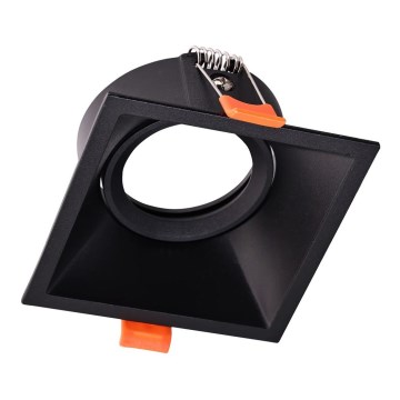 Spot encastrable EYE 1xGU10/25W/230V carré noir