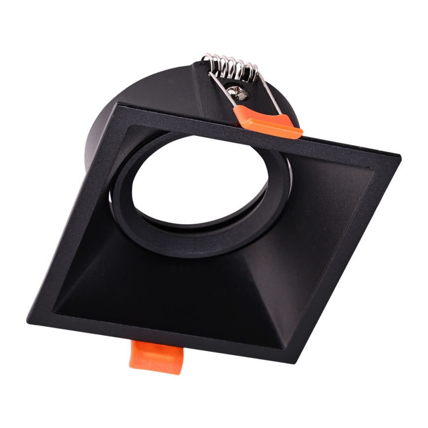 Spot encastrable EYE 1xGU10/25W/230V carré noir