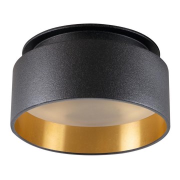 Spot encastrable GOVIK GU10/10W noir/doré