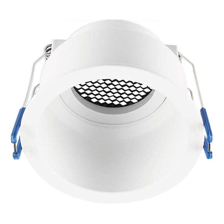 Spot encastrable GU10 d. 9 cm blanc