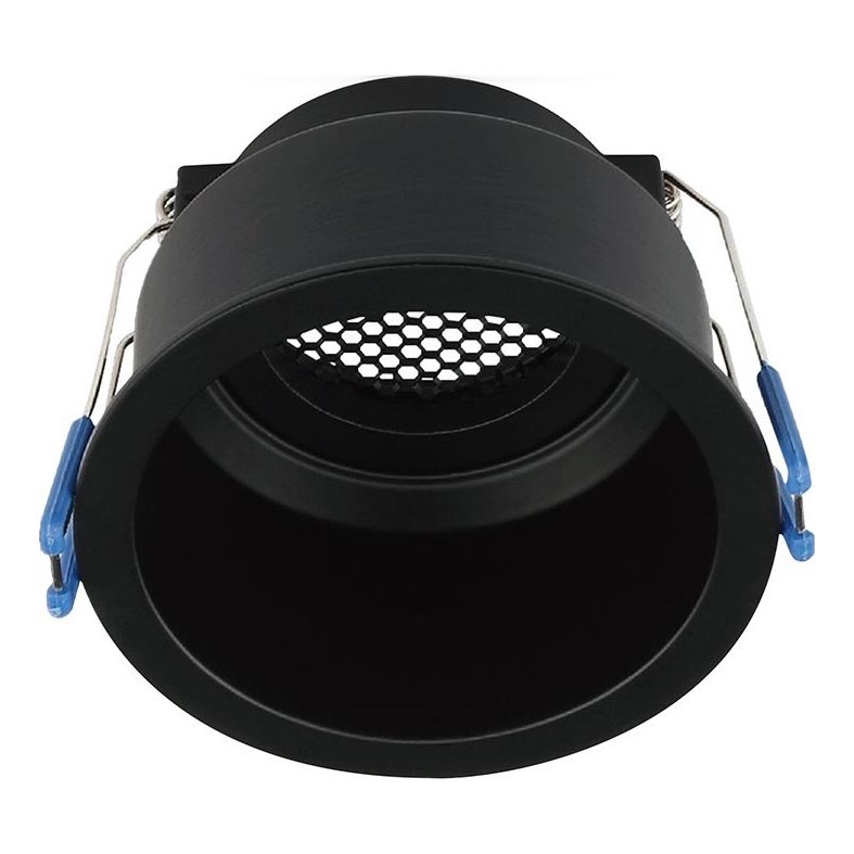 Spot encastrable GU10 d. 9 cm noir