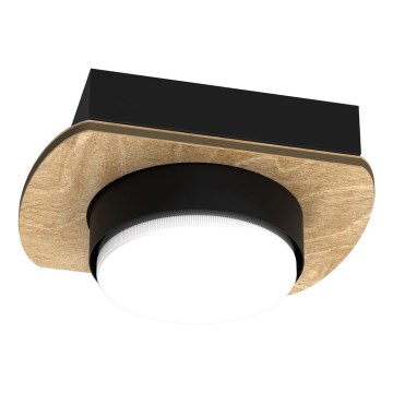 Spot encastrable KIDO 1xGX53/8W/230V noir/beige/chêne