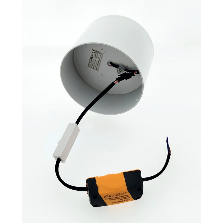 Spot encastrable LED/10W/230V 3000/4000/6400K Ø 12 cm blanc