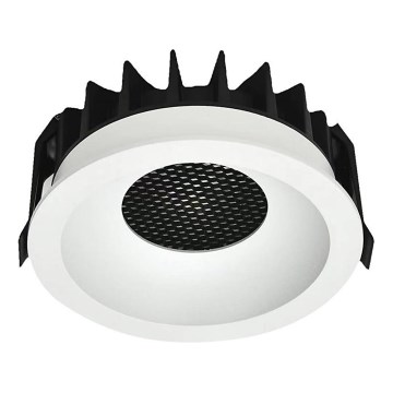 Spot encastrable LED/12W/230V 3000/4000/6400K ø 8,6 cm blanc