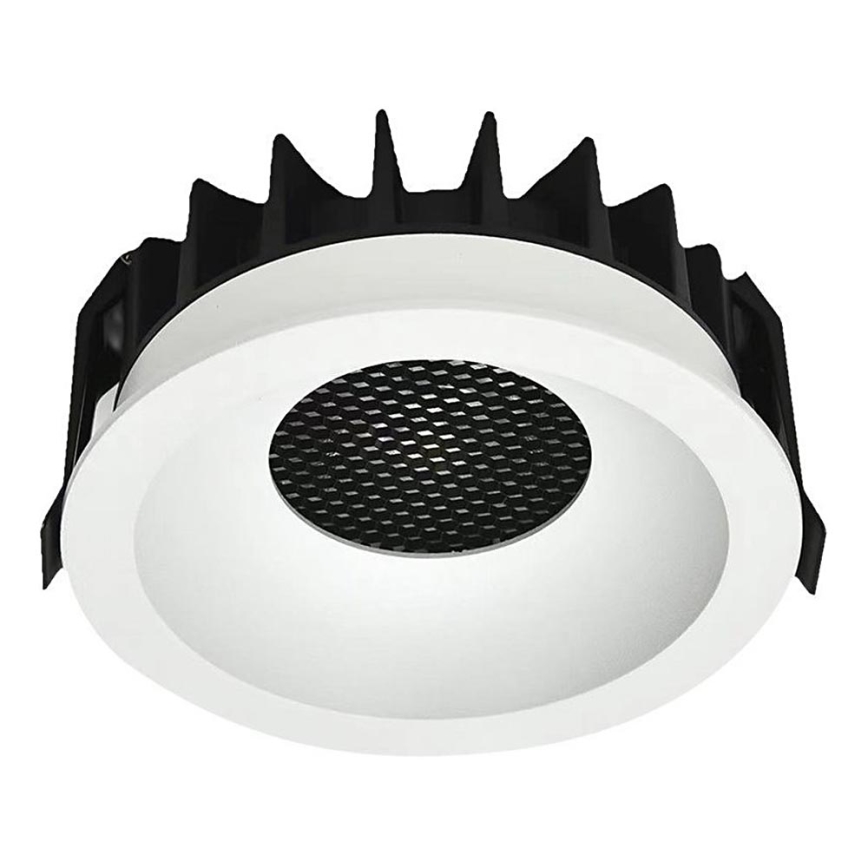 Spot encastrable LED/12W/230V 3000/4000/6400K ø 8,6 cm blanc