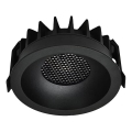 Spot encastrable LED/12W/230V 3000/4000/6400K ø 8,6 cm noir