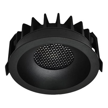 Spot encastrable LED/12W/230V 3000/4000/6400K ø 8,6 cm noir