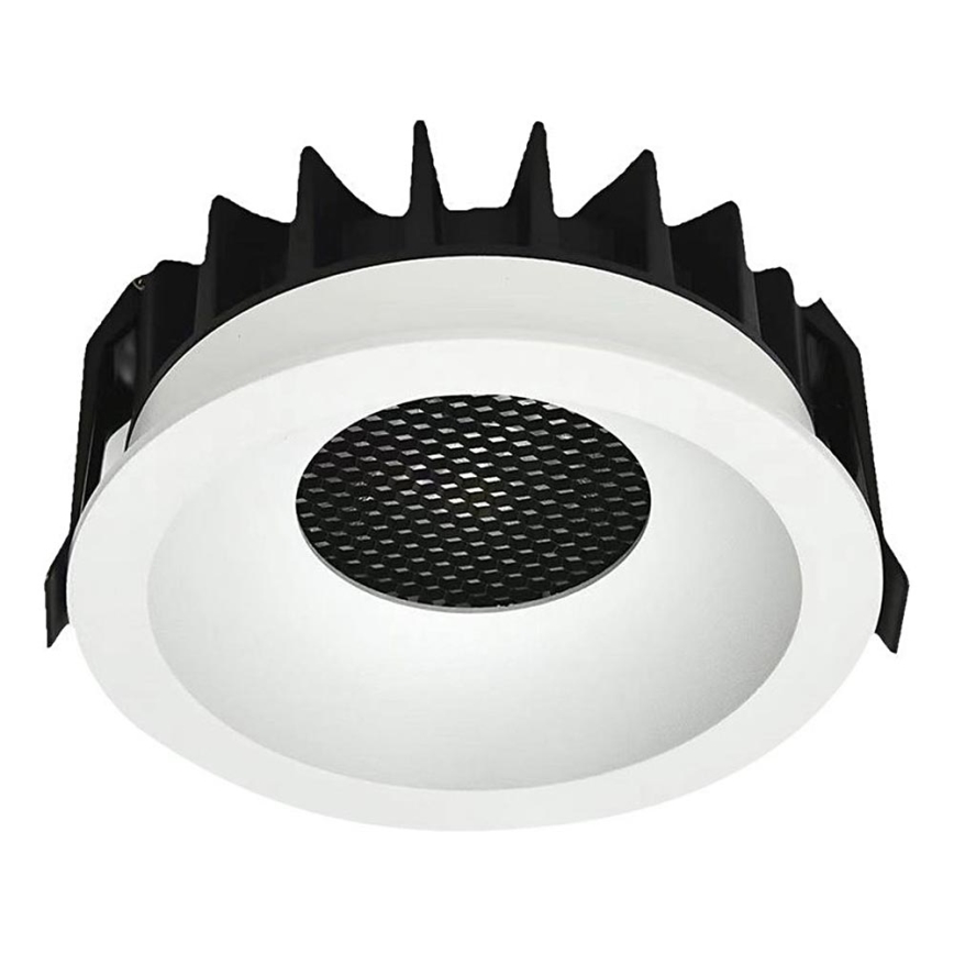 Spot encastrable LED/18W/230V 3000/4000/6400K d. 10,6 cm blanc