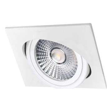 Spot encastrable LED/18W/230V 3000K 11,5x11,5 cm blanc