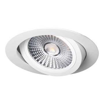 Spot encastrable LED/18W/230V 3000K d. 11,5 cm blanc